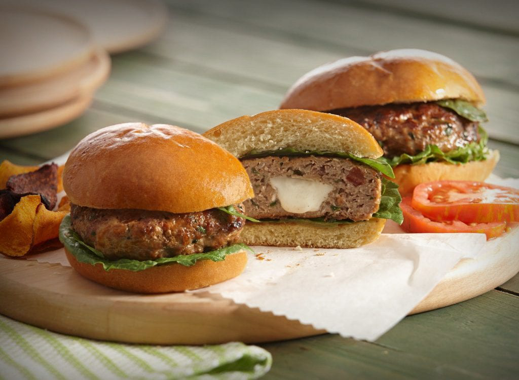 Fusion Burger met Mozzarella